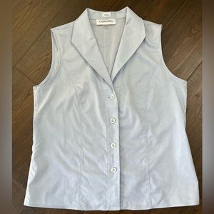CK Sleeveless Cotton Shirt